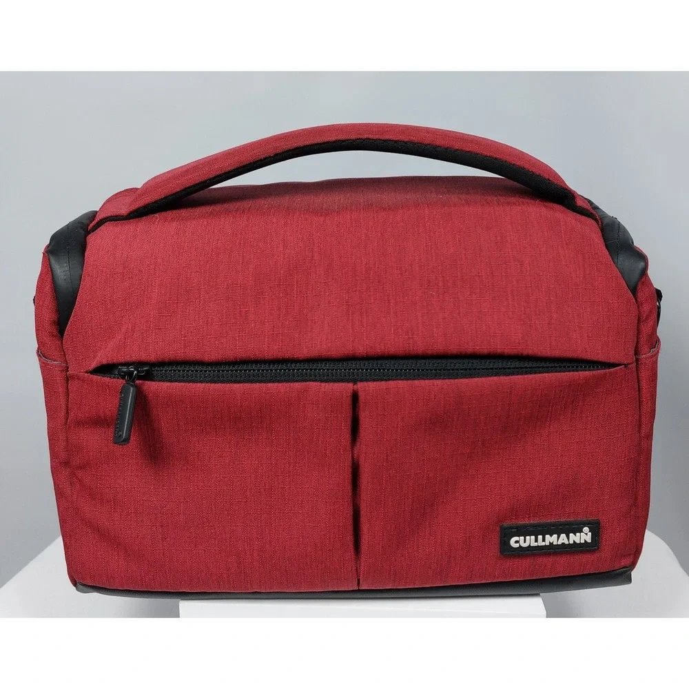 Cullman Magala Camera Bag Red Belt Loop Padded Inside Adjustable *READ